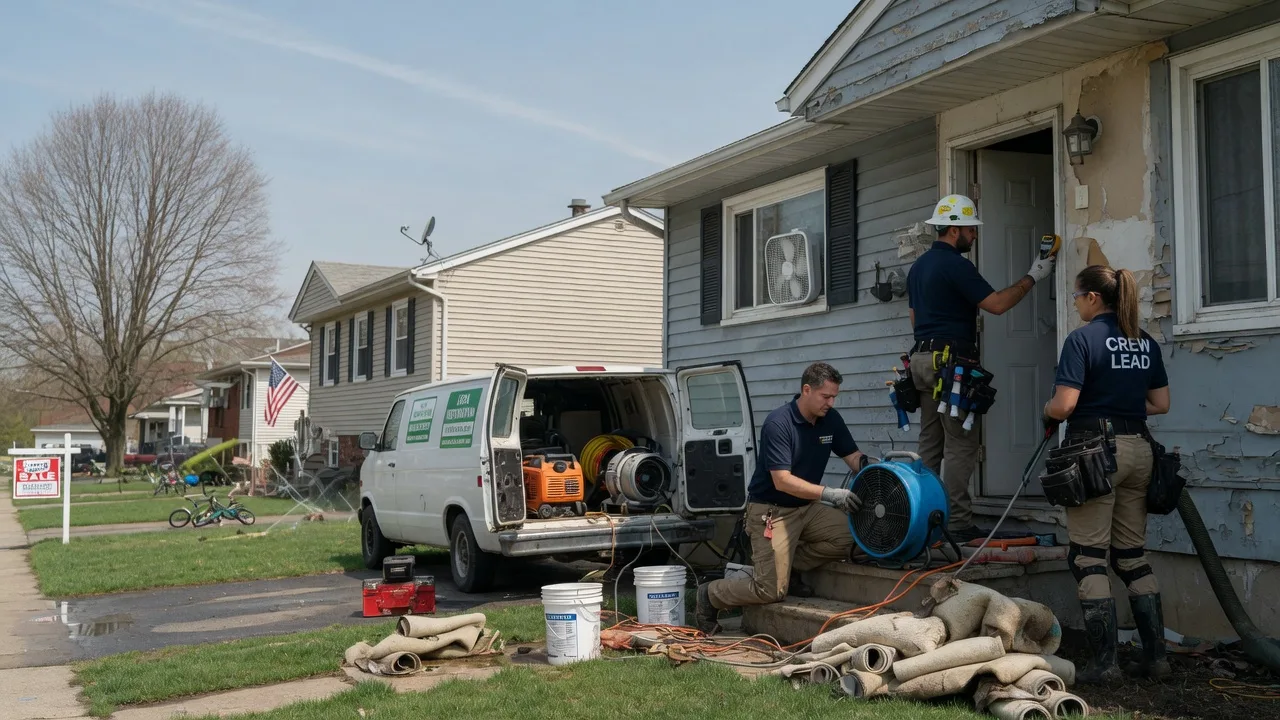 Flood Cleanup in Liberty Center, IN near me